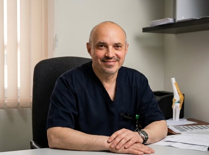 Felicitări pentru șeful Secției Traumatologie și Ortopedie nr. 1, Vasile Tulbure