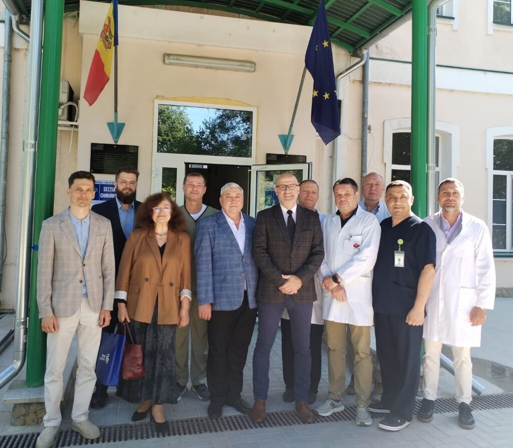 Delegație din Republica Polonă în vizită la Spitalul Clinic de Traumatologie și Ortopedie