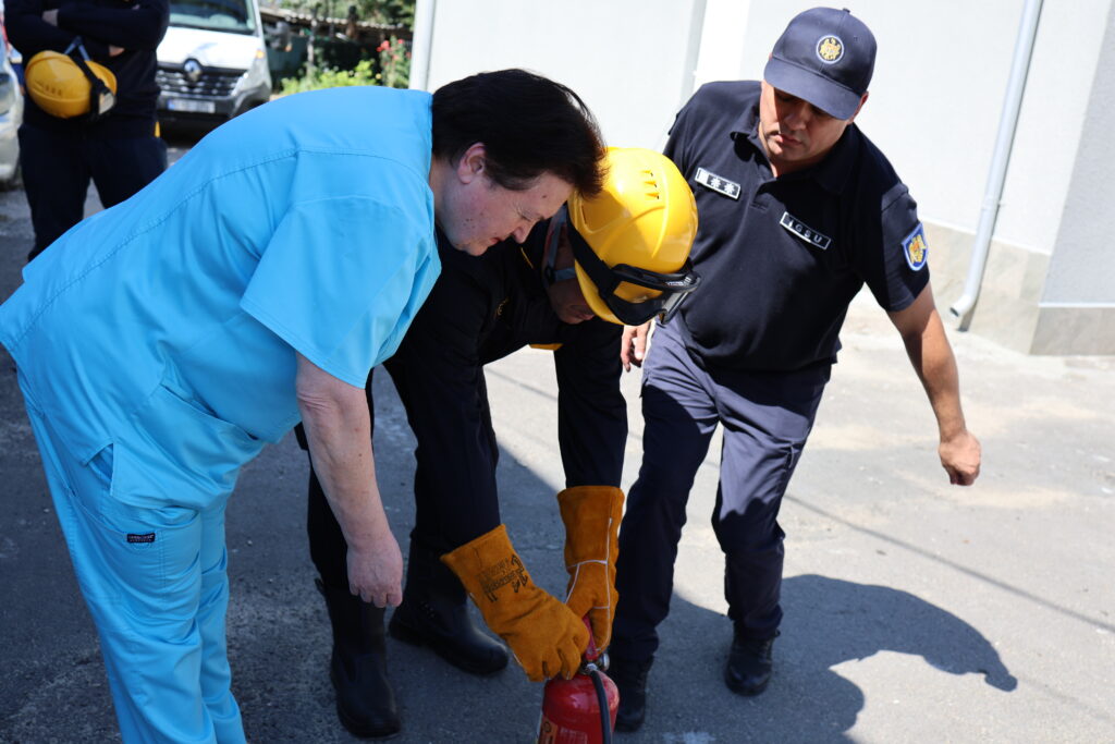 Instruire în domeniul protecției împotriva incendiilor la IMSP Spitalul Clinic de Traumatologie și Ortopedie